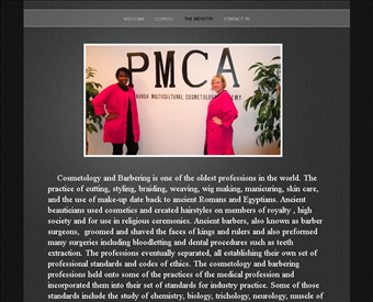 Pittsburgh Multicultural Cosmetology Academy web screenshot