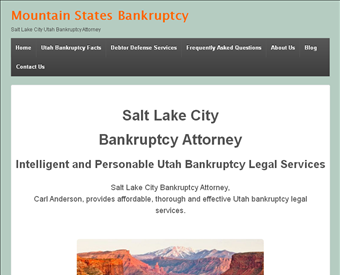 Mountain States Bankruptcy web screenshot