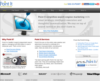 Point It, Inc. web screenshot