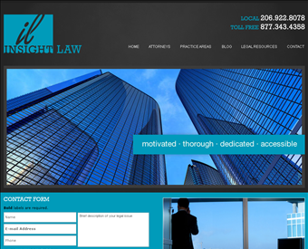 Insight Law web screenshot