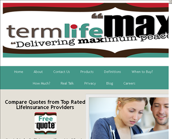 TermLifeMax web screenshot