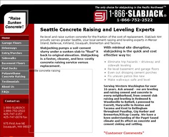 SlabJack NW web screenshot