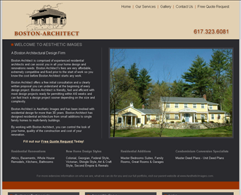 Aesthetic Images web screenshot