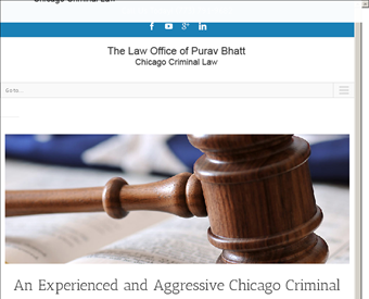 The Law Office of Purav Bhatt web screenshot