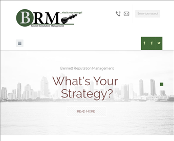 Bennett Reputation Management web screenshot