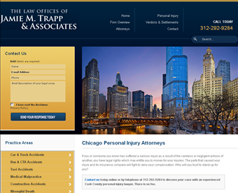 Jamie M. Trapp & Associates web screenshot