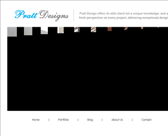 Pratt Designs web screenshot