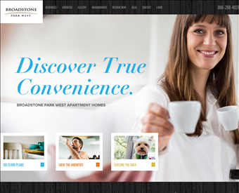 Broadstone Park West web screenshot