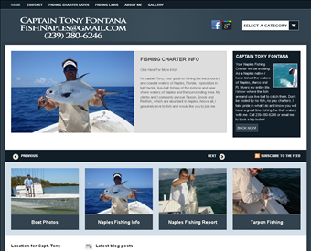 Naples Salt Water Fishing web screenshot