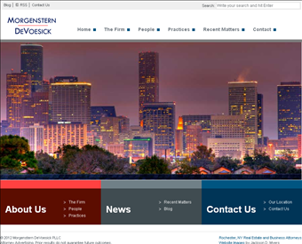 Morgenstern DeVoesick PLLC web screenshot