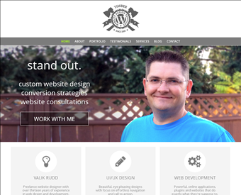 Timber Web Design web screenshot