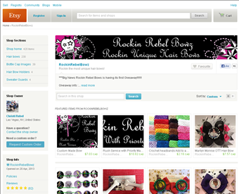 Rockin Rebel Bowz web screenshot