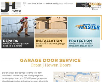 J Howen Inc web screenshot