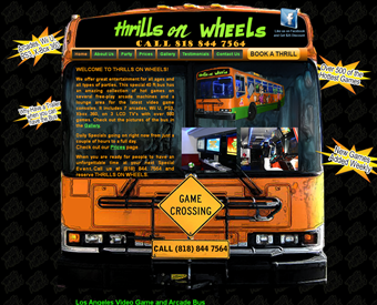 Thrills on Wheels web screenshot