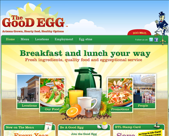 The Good Egg web screenshot