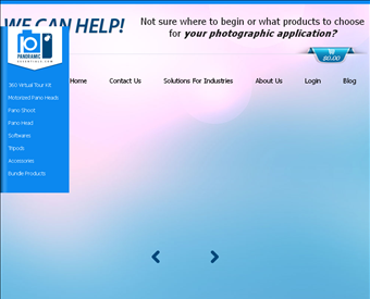 Panoramic Essentials web screenshot