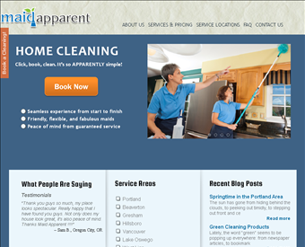 maid apparent web screenshot