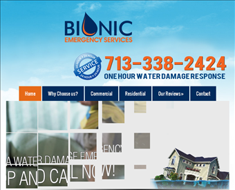 Bionic Emergency Services web screenshot