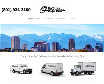 OnTime Express web screenshot