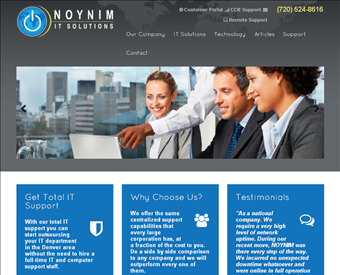 NOYNIM, INC web screenshot