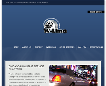 W-Limo, Inc web screenshot