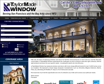 A-Taylor Made Window web screenshot