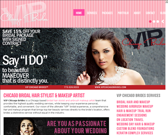 VIP Chicago Brides web screenshot