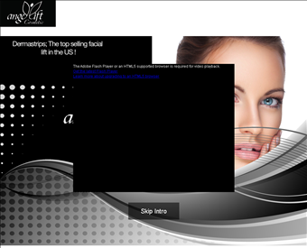 Angellift Cosmetic web screenshot