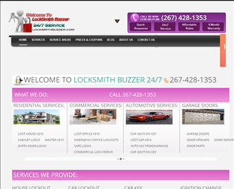 Locksmith Buzzer web screenshot