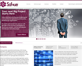 sofvue web screenshot