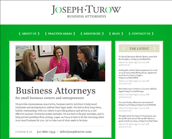 Joseph and Turow, PC web screenshot