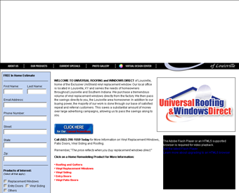 Universal  Windows Direct web screenshot