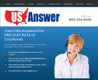 US Answer web screenshot