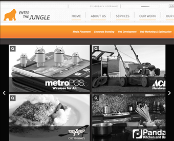 GMG Advertising web screenshot