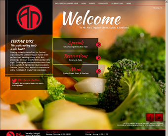 Mr. An's Tucson web screenshot