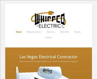 Whippco Electric, LLC web screenshot