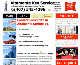 Altamonte Key Service web screenshot