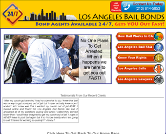 Bail Out Associates web screenshot