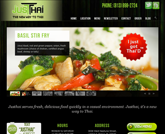 JusThai web screenshot