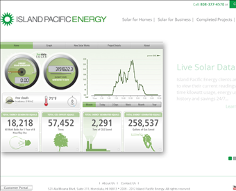 islandpacificenergy web screenshot
