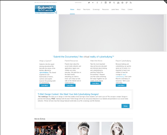 SUBMIT THE DOCUMENTARY LLC web screenshot