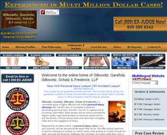 Garafola, Silbowitz, Schatz & Frederick, LLP web screenshot