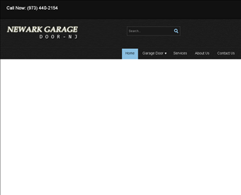 Newark Garage Door web screenshot