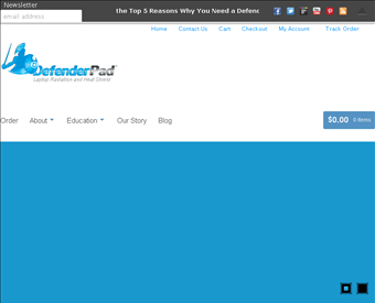 DefenderPad web screenshot