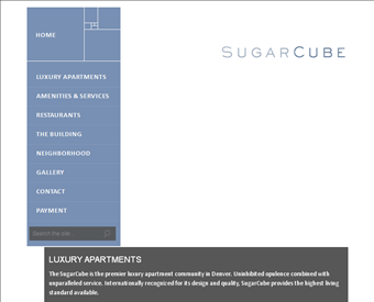 SugarCube Building web screenshot