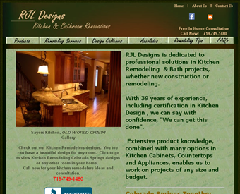 RJL Designs LLC web screenshot