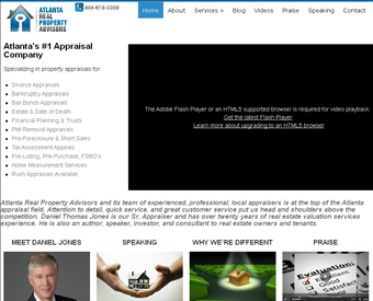Atlanta Real Property Advisors LLC web screenshot