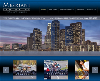 Top Personal Injury Attorneys web screenshot