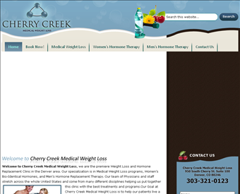 CherryCreekMedicalWeightLoss web screenshot