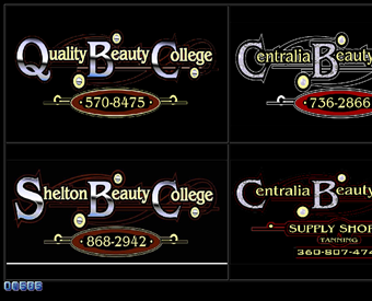 Quality Beauty College web screenshot